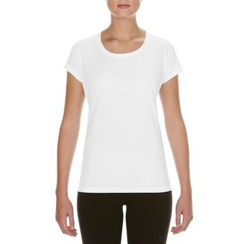 Gildan Ladies Performance Core T-Shirt - White