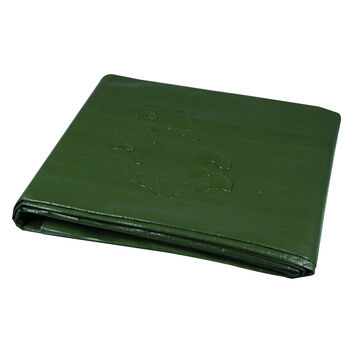 Tarpaulin Green With Reinforced Edges - Various Sizes
