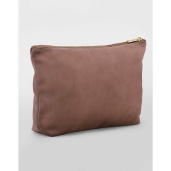 Bagbase Velvet Accessory Bag Rose Quartz
