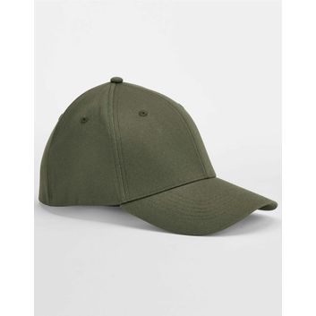 Beechfield EA Organic Stretch-Sit Cap Olive Green