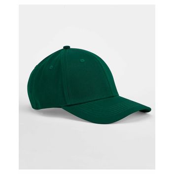 Beechfield EarthAware® Class Organic Cotton 6 Panel Cap Bottle Green