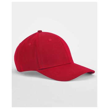 Beechfield EarthAware® Class Organic Cotton 6 Panel Cap Classic Red