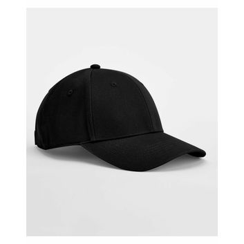 Beechfield EarthAware® Junior Classic Organic Cotton 6 Panel _x000D_ Cap Black