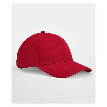 Beechfield EarthAware® Junior Classic Organic Cotton 6 Panel _x000D_ Cap Classic Red