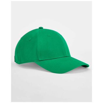 Beechfield EarthAware® Junior Classic Organic Cotton 6 Panel _x000D_ Cap Kelly Green