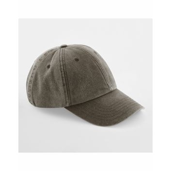 Beechfield Low Profile Vintage Cap_x000D_ Vintage Brown