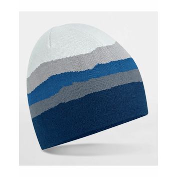 Beechfield Mountain Peaks Pull On Beanie Rocky Peaks