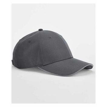 Beechfield Team Sports-Tech Cap Graphite Grey/Light Grey