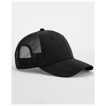 Beechfield Technical Mesh Trucker Black/Black