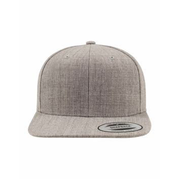 Flexfit Classic Snapback Cap Heather/Heather