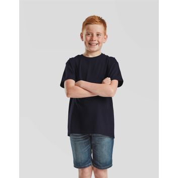 Fruit Of The Loom Kids Iconic 195 Tee Deep Navy