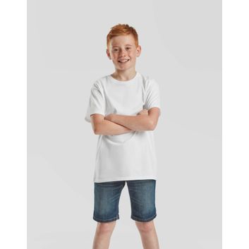 Fruit Of The Loom Kids Iconic 195 Tee White