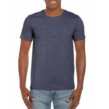 Gildan Softstyle Adult T-Shirt Heather Navy