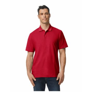 Gildan Softstyle® Adult Double Pique Polo Cherry Red