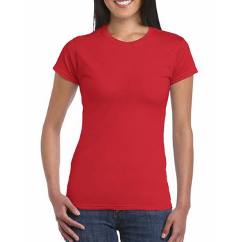 Gildan Softstyle® Ladies' T-Shirt Red