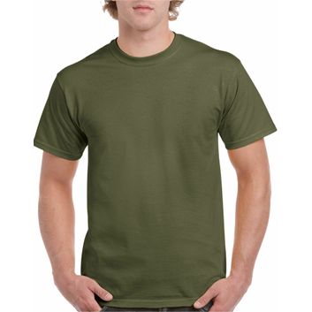 Gildan Ultra Cotton™ Adult T-Shirt Military Green