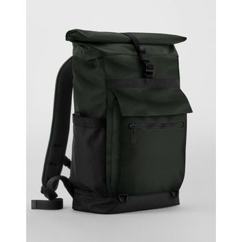 Quadra Axis Roll Top Backpack Forest Night