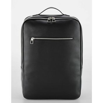 Quadra Tailored Luxe PU Backpack Black