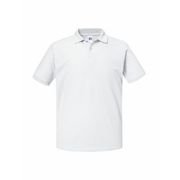 Russell Authentic Eco Polo _x000D_ White