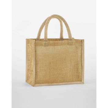 Westford Mill Natural Starched Jute Midi Tote Natural