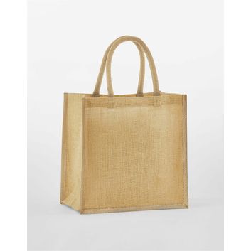 Westford Mill Natural Starched Jute Mini Gift Bag Natural