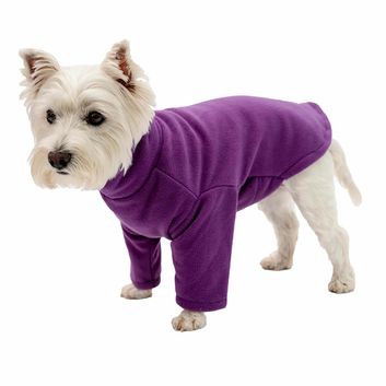 Firefoot Fleece Dog Jumper Purple alternative