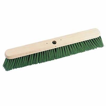 Hillbrush Industrial Extra Stiff Platform Broom Head Pvc alternative