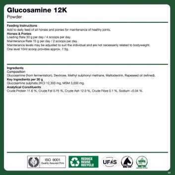 NAF Glucosamine 12,000 Plus With MSM alternative
