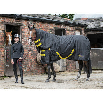 Whitaker Ludworth Turnout Rug Combo 200Gm Black