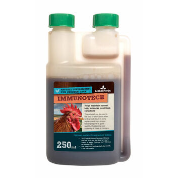 Global Herbs Poultry Immunotech - 250ml - DAMAGED PACKAGING SPECIAL!