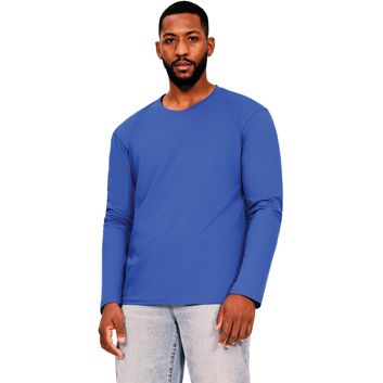 Casual Classics Ringspun 150 Long Sleeve T-Shirt - Royal Blue