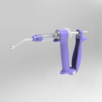 Simcro Premium Purple 5ml Lamb Drencher with 60mm Nozzle with Tubing