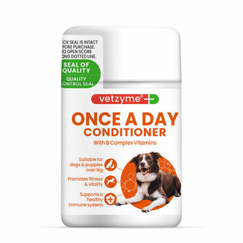 Vetzyme Once A Day Conditioner For Dogs
