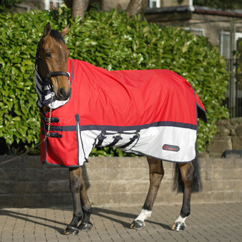 Whitaker Rastrick Turnout Rug Airflow Combo Red