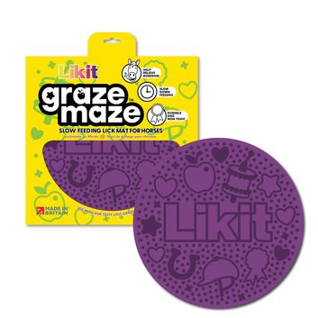 Likit Graze Maze Horse Slow Feed Lick Mat alternative