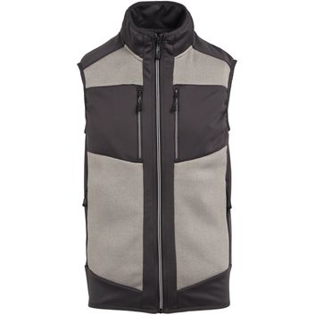 Regatta Professional Evolve Knit Effect Stretch Unisex Bodywarmer - Mineral Grey/Ash