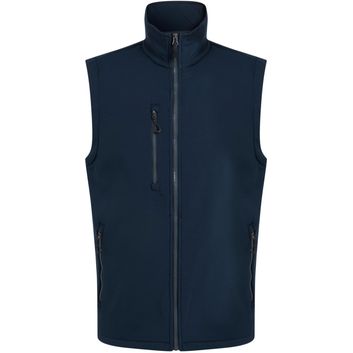 Regatta Professional Navigate 2 Layer Softshell Bodywarmer - Navy/Seal Grey