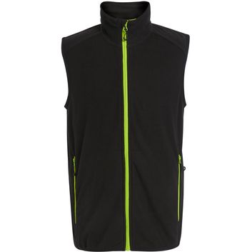 Regatta Professional Navigate Fleece Bodywarmer - Black/Lime