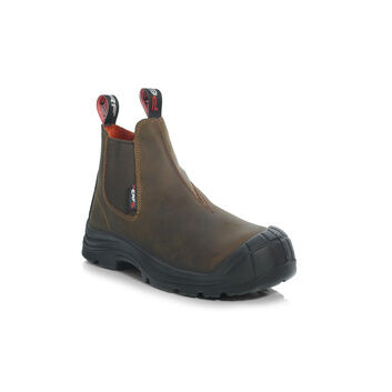 PERF Pro Dealer Plus Safety Boot Brown