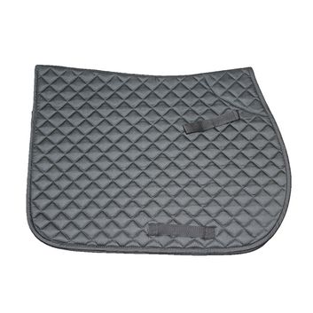 Equi-Sential Cotton Quilted Saddle Cloth Black alternative