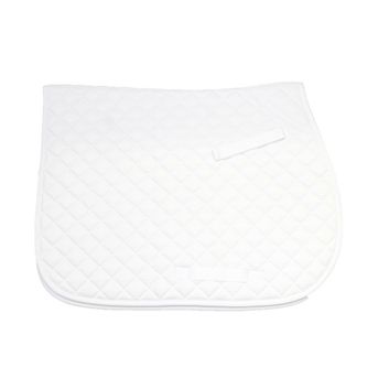 Equi-Sential Cotton Quilted Saddle Cloth White alternative