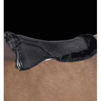 Waldhausen Gel Pad with Synthetic Black Fur alternative
