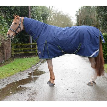 Mackey Keadeen Plus 100g Navy/Grey/Hunter Turnout Rug alternative