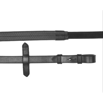 Mackey Legend Rubber Grip Reins Black