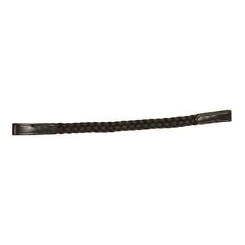 Mackey Plaited Browband Black alternative