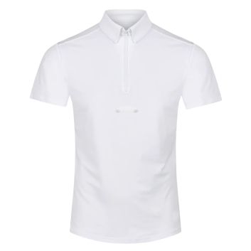 Equetech Mens Elite Cool Competition Shirt White