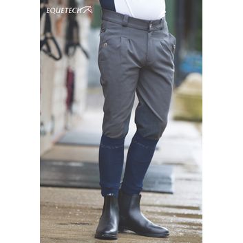 Equetech Mens Kingham Breeches Grey
