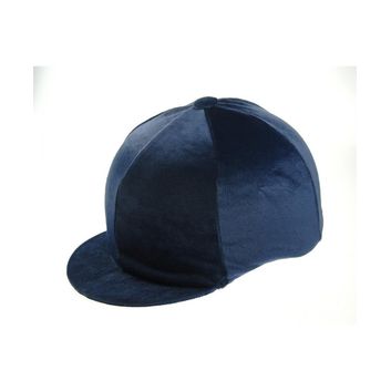 Capz Velvet Hat Cover Navy alternative