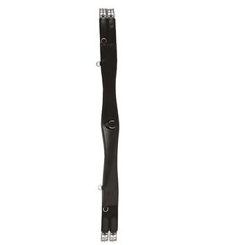 Waldhausen Padded Leather Girth with Elastic Black alternative