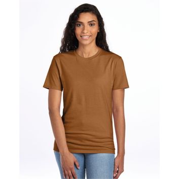 Jerzees Eco Premium Organic T Golden Pecan